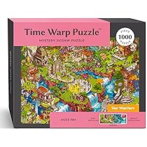 jumbo ミステリー　ジグソーパズル　1000*2ピース19172 Amazon | タイムワープパズル ミステリー ジグソーパズル 1000
